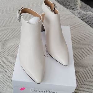 Calvin Klein Slingback Booties